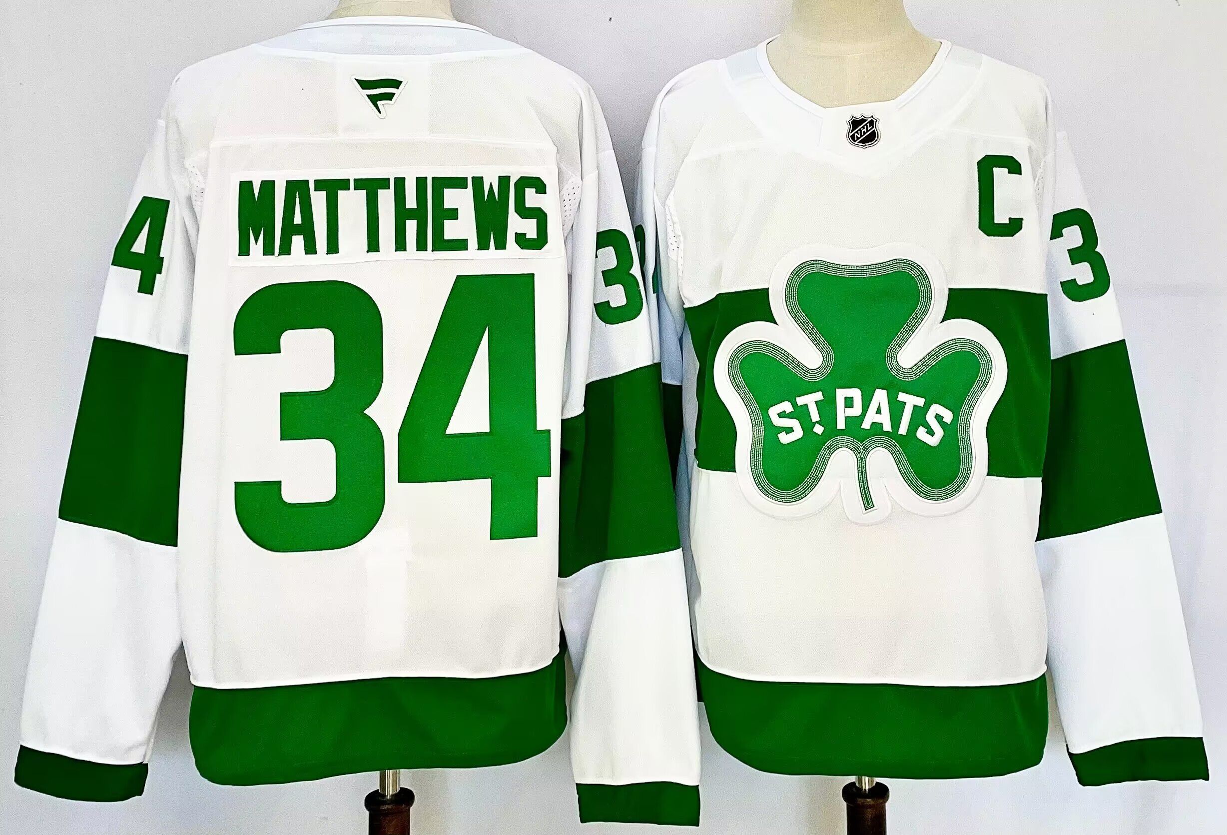 Men Toronto Maple Leafs #34 Matthews White 2026 Adidias NHL Jersey style 002